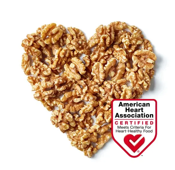 Walnut Heart Health | Walnuts, especially California Walnuts , have been researched for their potential role in a variety of health outcomes, including cognitive function, heart health, cancer, diabetes, weight, gut health and reproductive health.