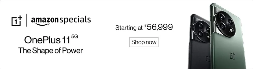 OnePlus11 5G Amazon Specials OnePlus Launch