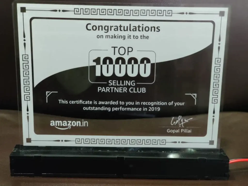 Vasant Masala Amazon Award 2019